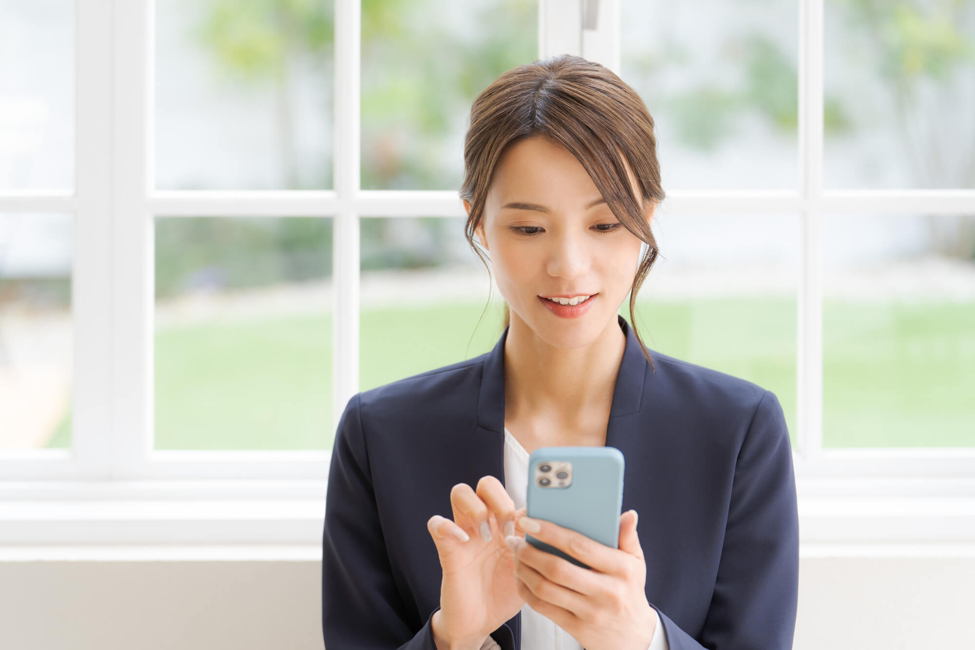 仕事探し中の女性